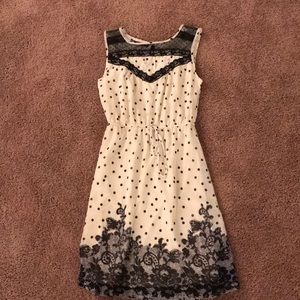 Fancy polka dot dress